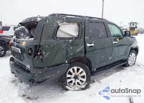 2010 Toyota Sequoia Platinum 5.7L V8 from USA, damaged, VIN 5TDDY5G17AS037888